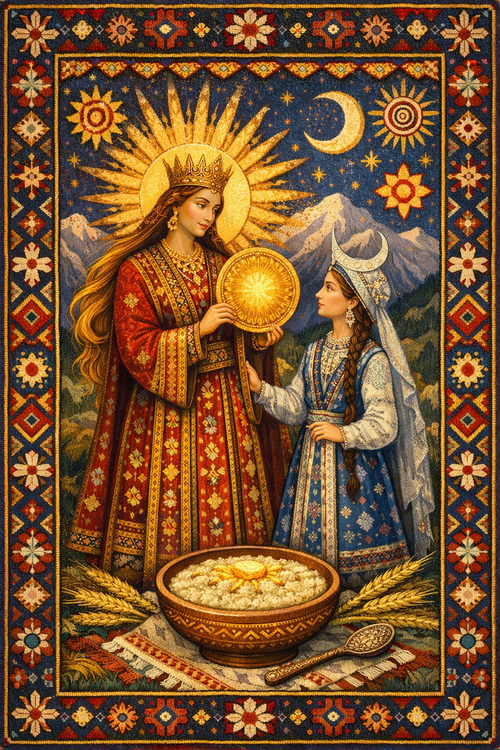 «Солнце» и «луна» в верованиях даргинцев